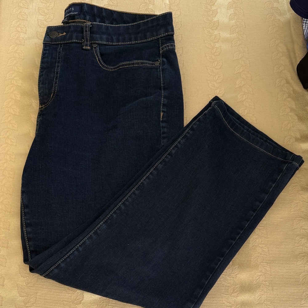 Talbots Midnight Blue Denim Jeans